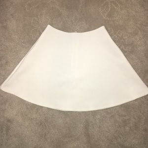 American apparel white mini skirt